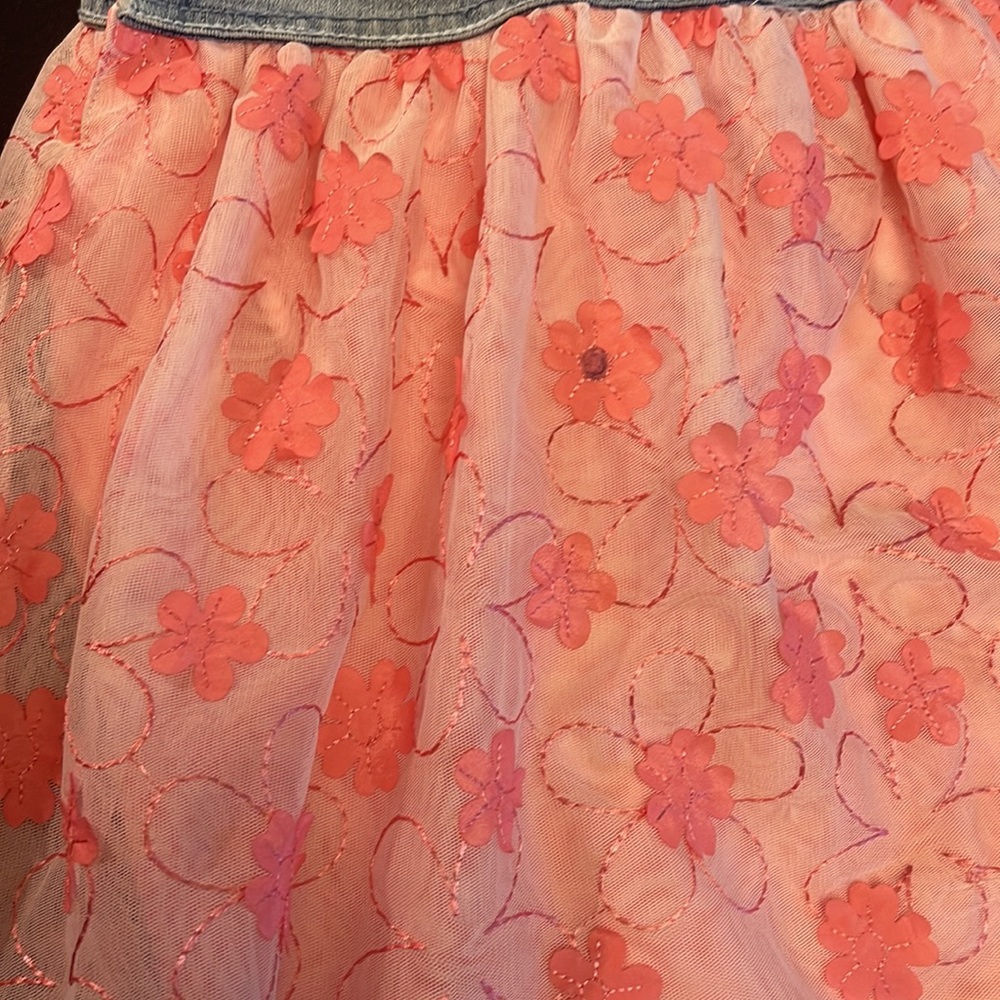 Girl's Jordache Overall Denim Dress - Picture 8 of 8